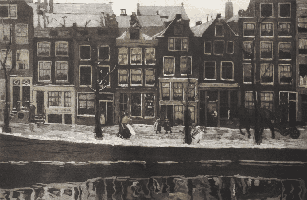 Stadsgezicht Amsterdam