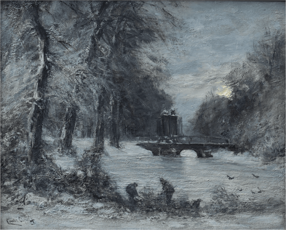 Het Haagse bos in de winter