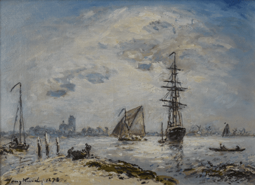 Zeilschepen voor Dordrecht
